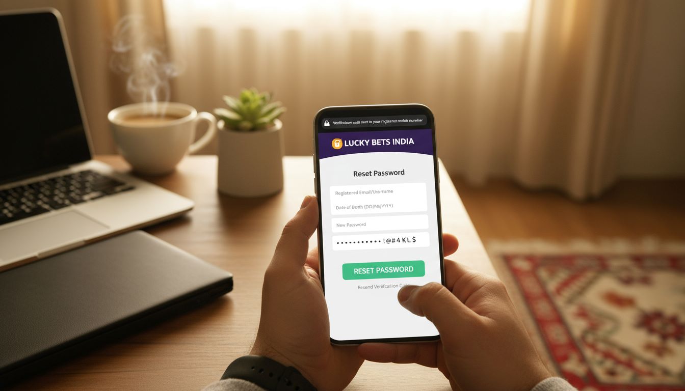 How to reset passwords safely on gambling sites in India